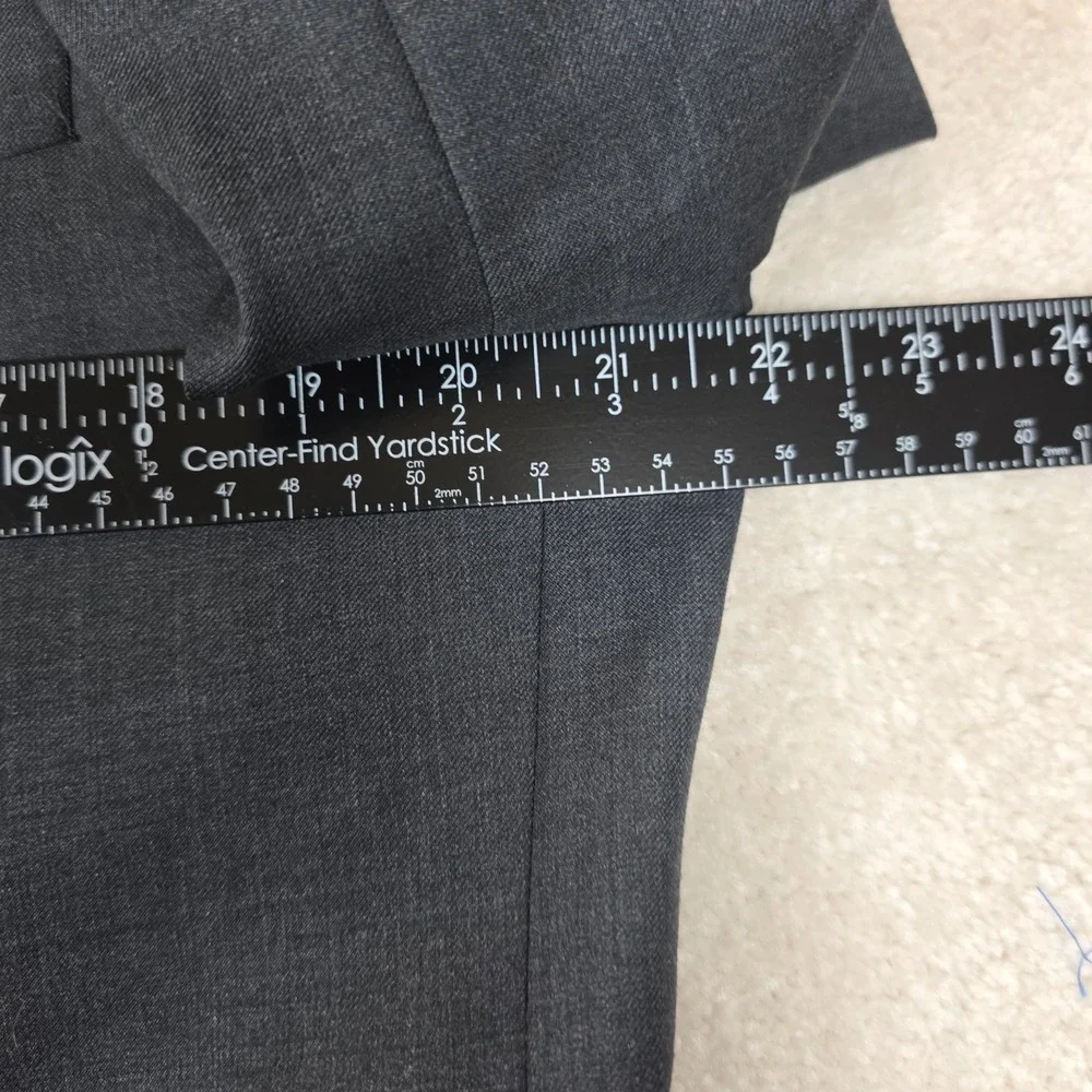 Lauren Ralph Lauren Blazer Mens 42R Gray Notch Lapel Single Breasted Pockets
